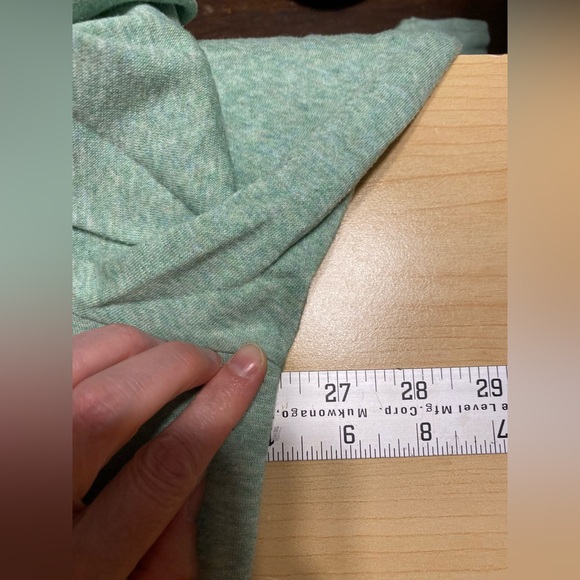 Nike Green Cowl Neck Fleece Hoodie XXL - Picture 6 of 6